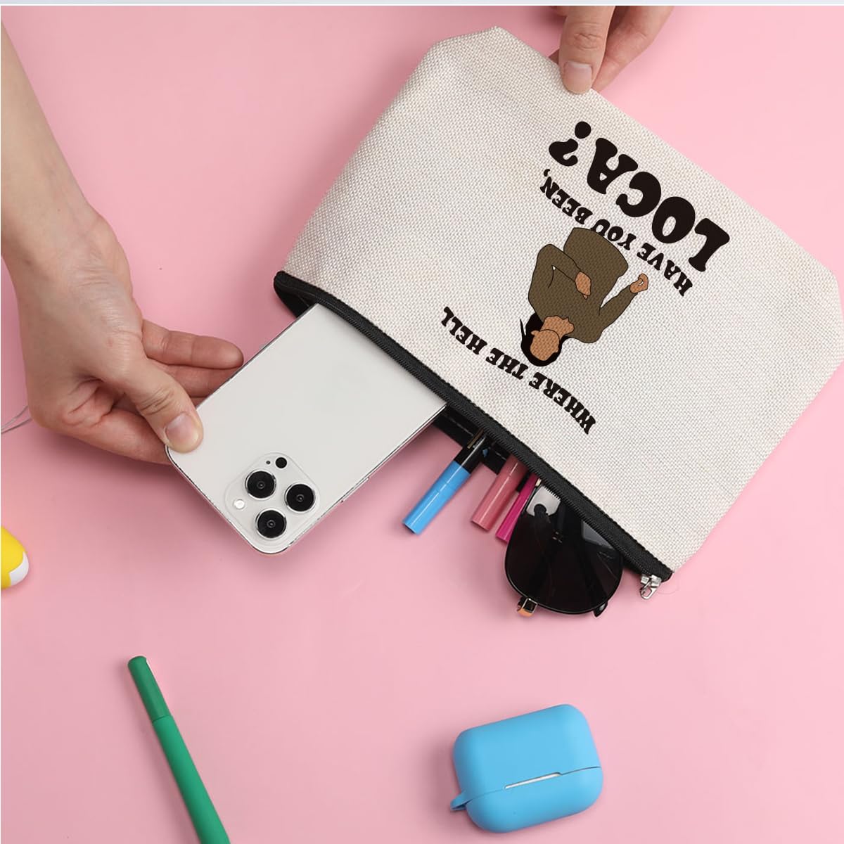 Zhamen N nurse-graduation-birthday-gift makeup bag for celebrations