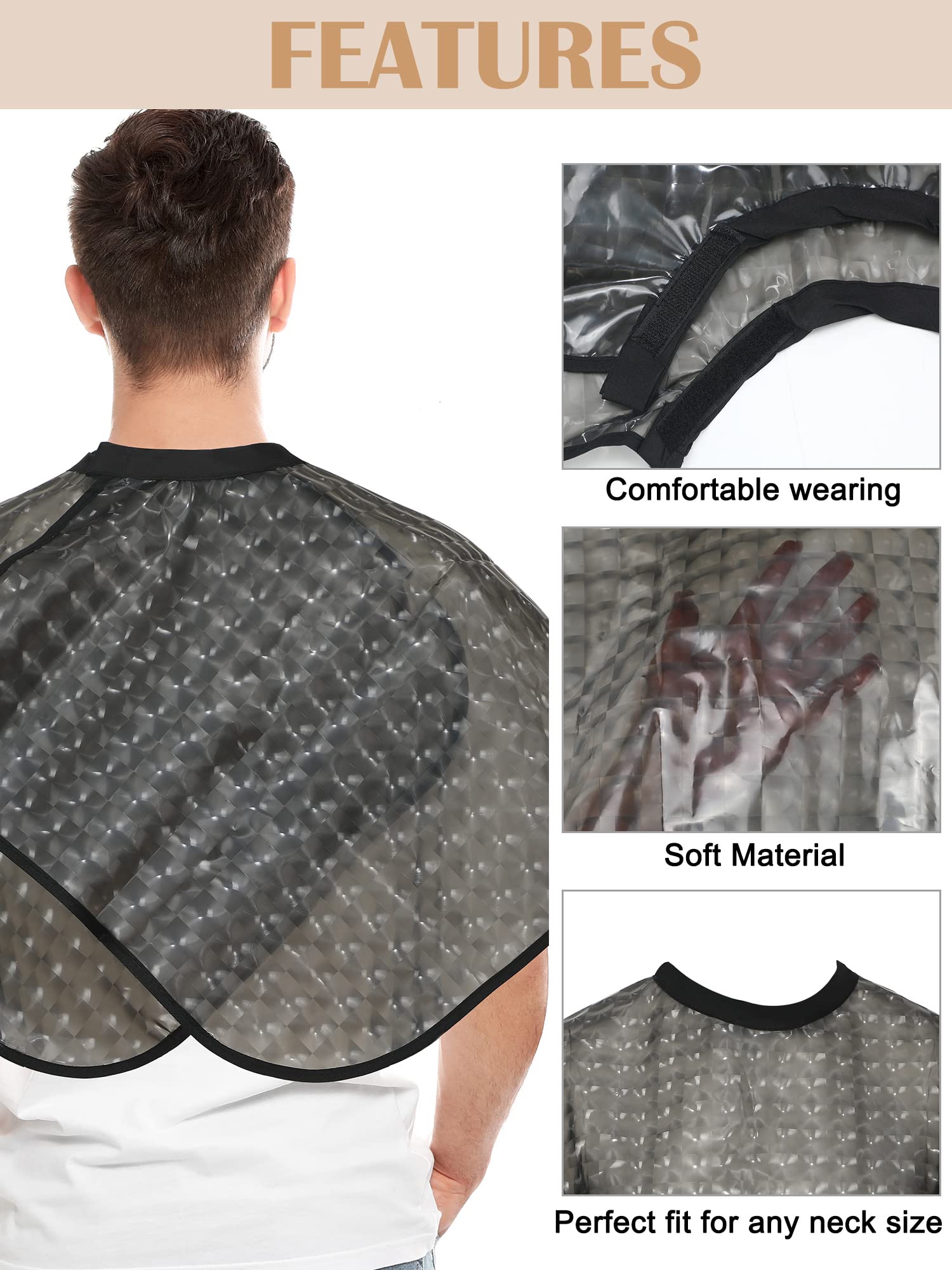 Zhanmai cape displayed as machine washable for repeated use
