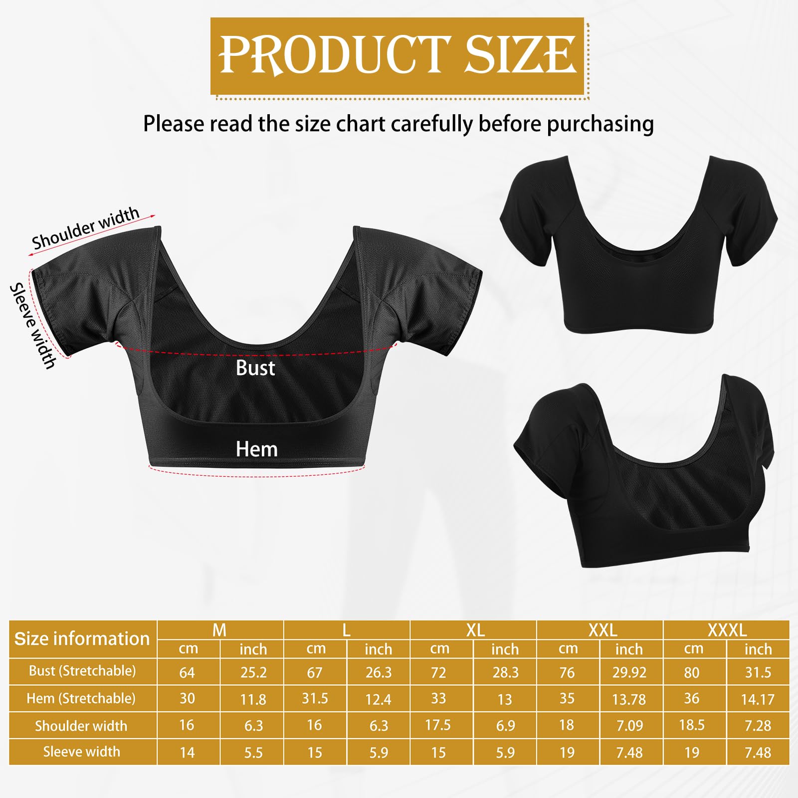 Zhanmai underarm sweat vest beige provides breathable comfort in warm weather