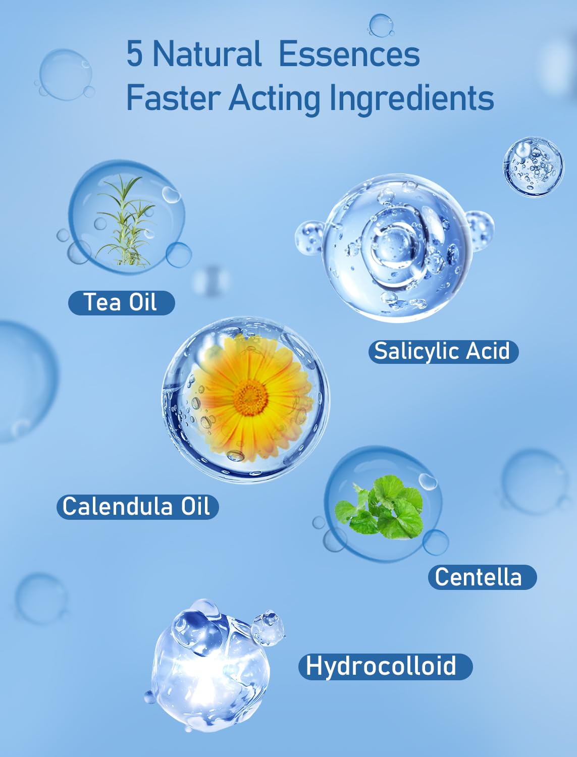 ZHAOLIESM star patch closeup adhesion highlights secure, breathable hydrocolloid protection