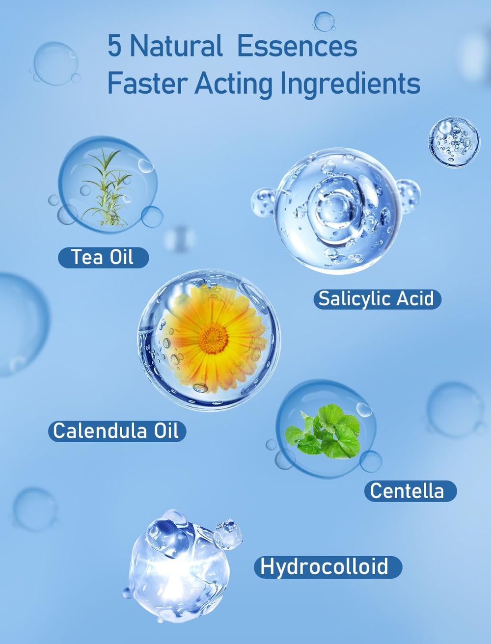 ZHAOLIESM star patch closeup adhesion highlights secure, breathable hydrocolloid protection