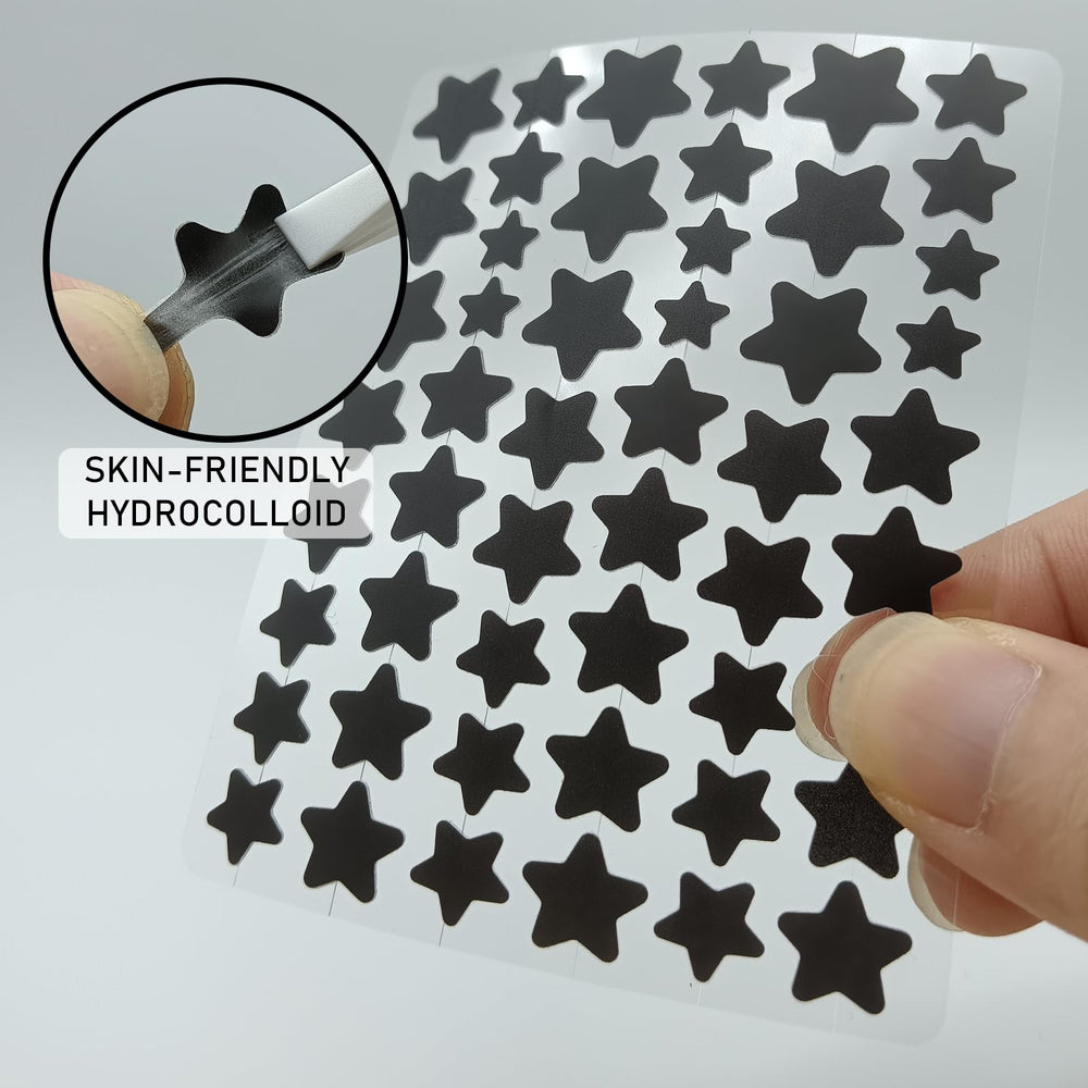ZHAOLIESM star patch collection shows sizes from 8mm to 14mm