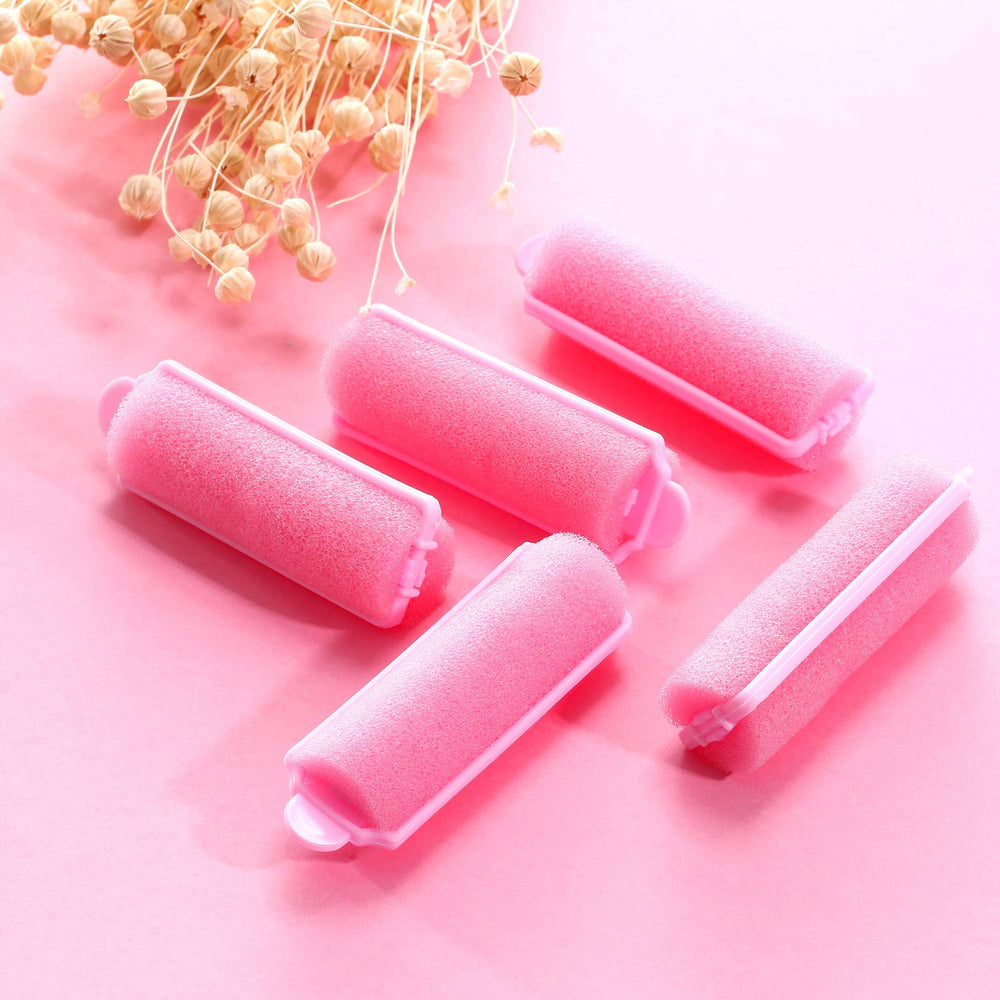 Zhehao-compact-hair-rollers 36-pieces box emphasizes easy storage and travel wear