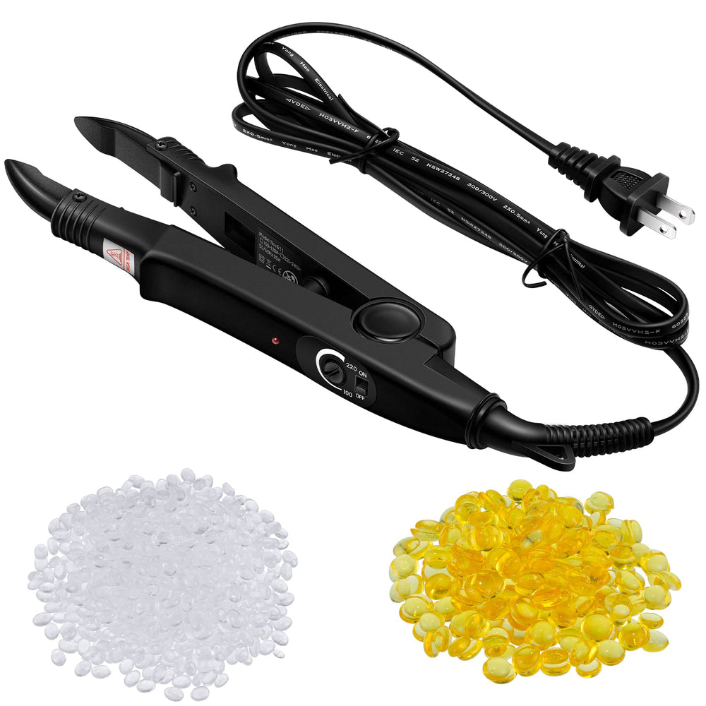 Zhehao hair extensions tool C head U tip iron connector wand for precise fusion during installation