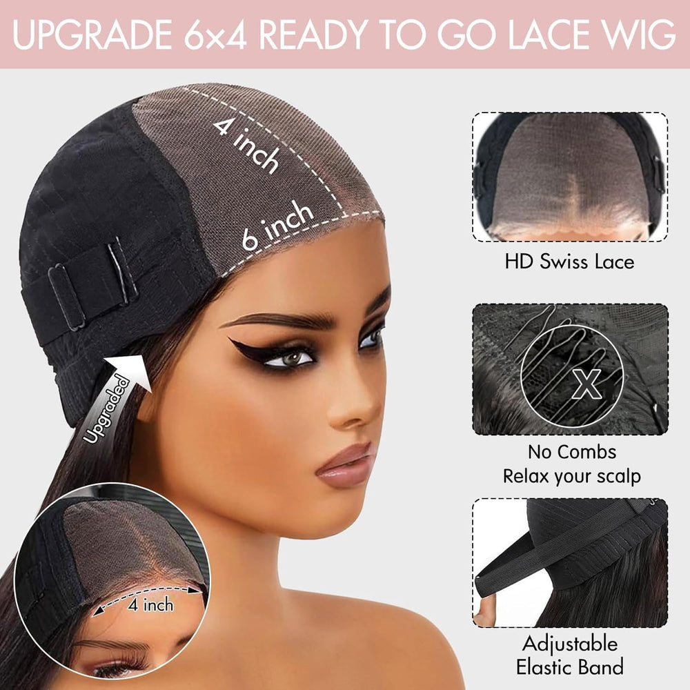 ZHENGON Bob wig pre-cut M cap for beginner-friendly styling.
