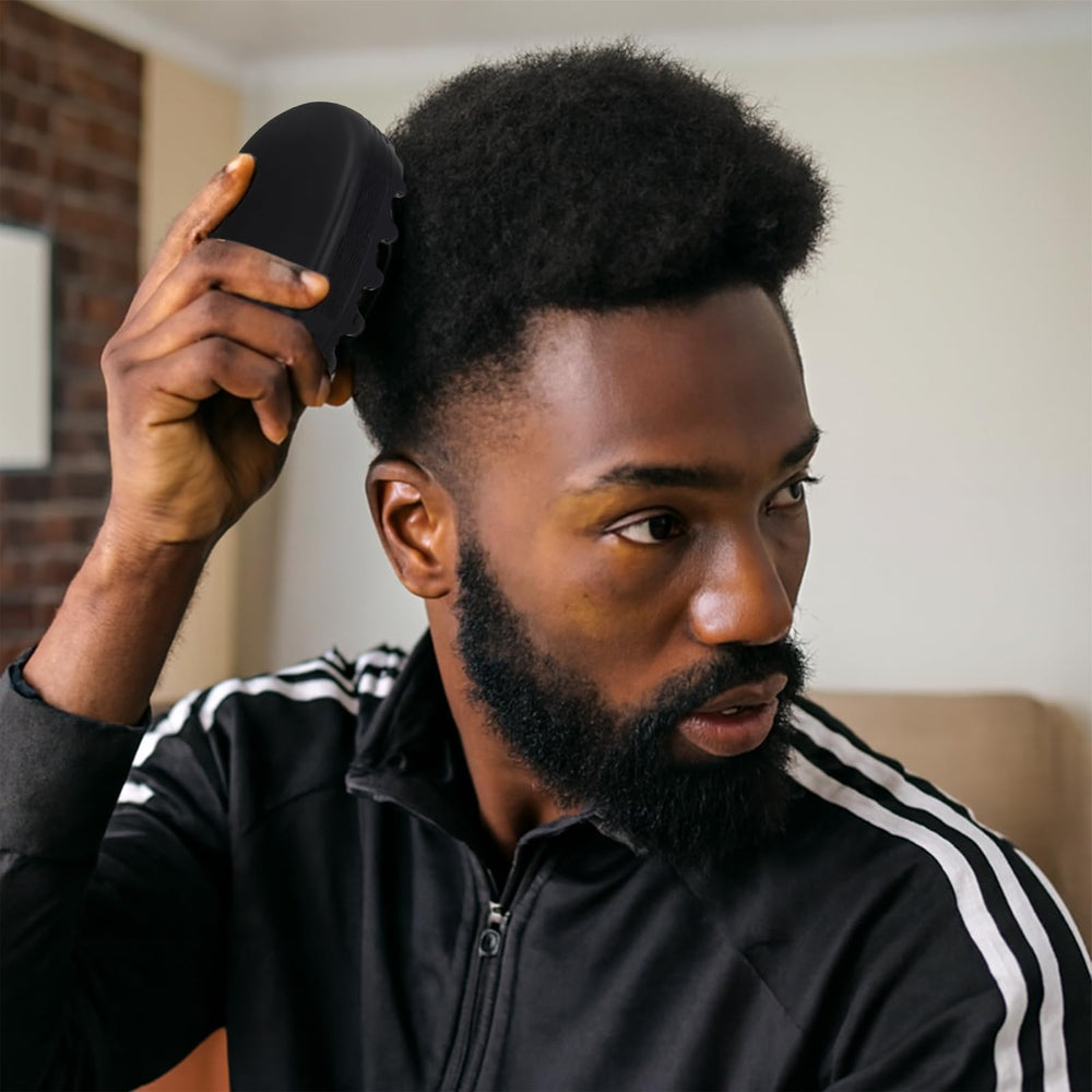 ZHLKHIOP curl sponge glides easily through hair to define curls.