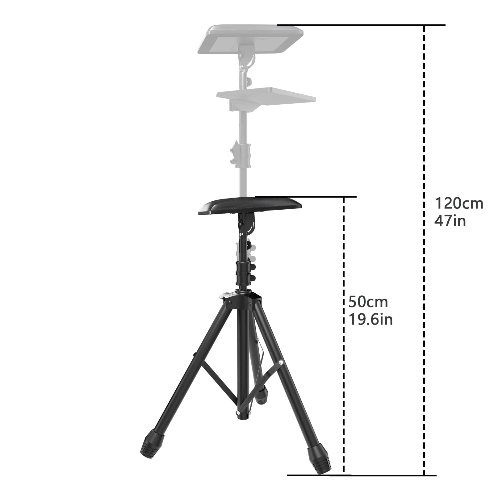 ZHOOGE tattoo armrest stand foldable design for quick setup and storage