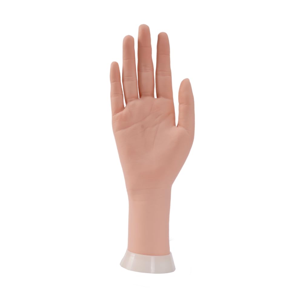 ZhuoYi flexible fingers allow lifelike nail art posing during practice sessions