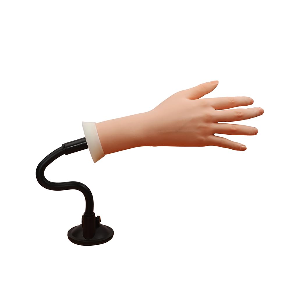 ZhuoYi soft rubber texture provides a realistic feel for nail work
