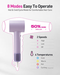 Zibtes 8-temperature settings with NFT sensor help prevent overheating.