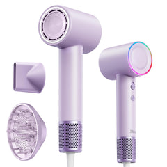 Zibtes high-speed hair dryer motor view, ultra-fast drying for busy mornings.
