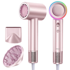 Zibtes high-speed hair dryer motor delivers ultra-fast drying for busy mornings