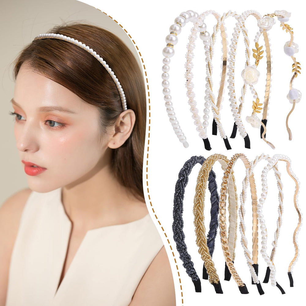 Zifengcer headbands for everyday wear comfortable stretch inner band