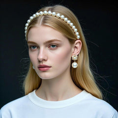 Zifengcer metal headbands edge glam adds subtle shine without slipping