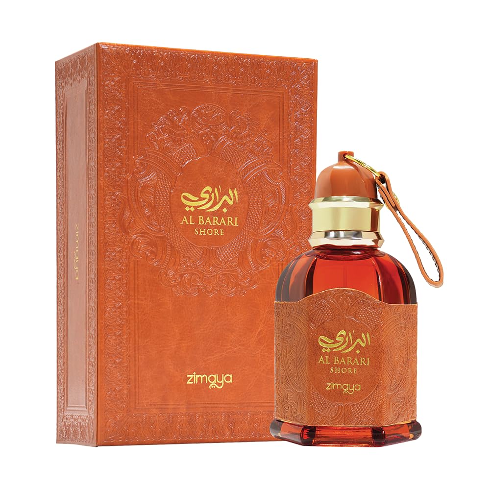 Zimaya Al Barari Shore Pour Homme outer box packaging suggests gift-worthy luxury.