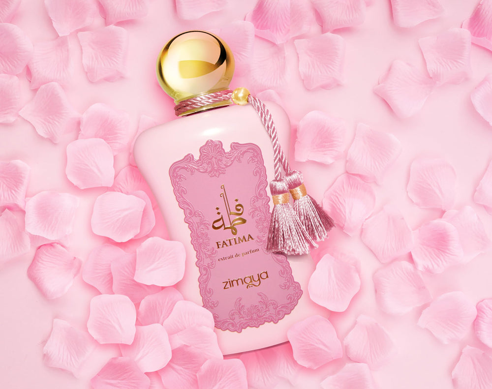 Zimaya Fatima Pink Pour Femme cap closeup highlights luxurious details and refined branding