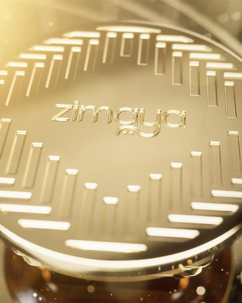 zimaya Modhesh Aura cap closeup highlights premium finish