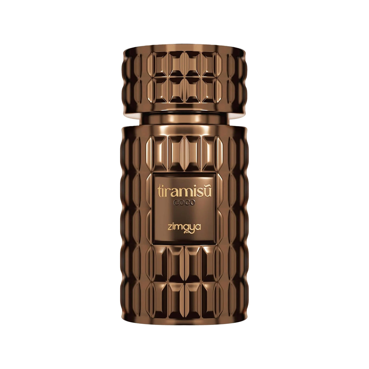 Zimaya Tiramisu Coco bottle showcases warm gourmand aroma for cozy evenings.