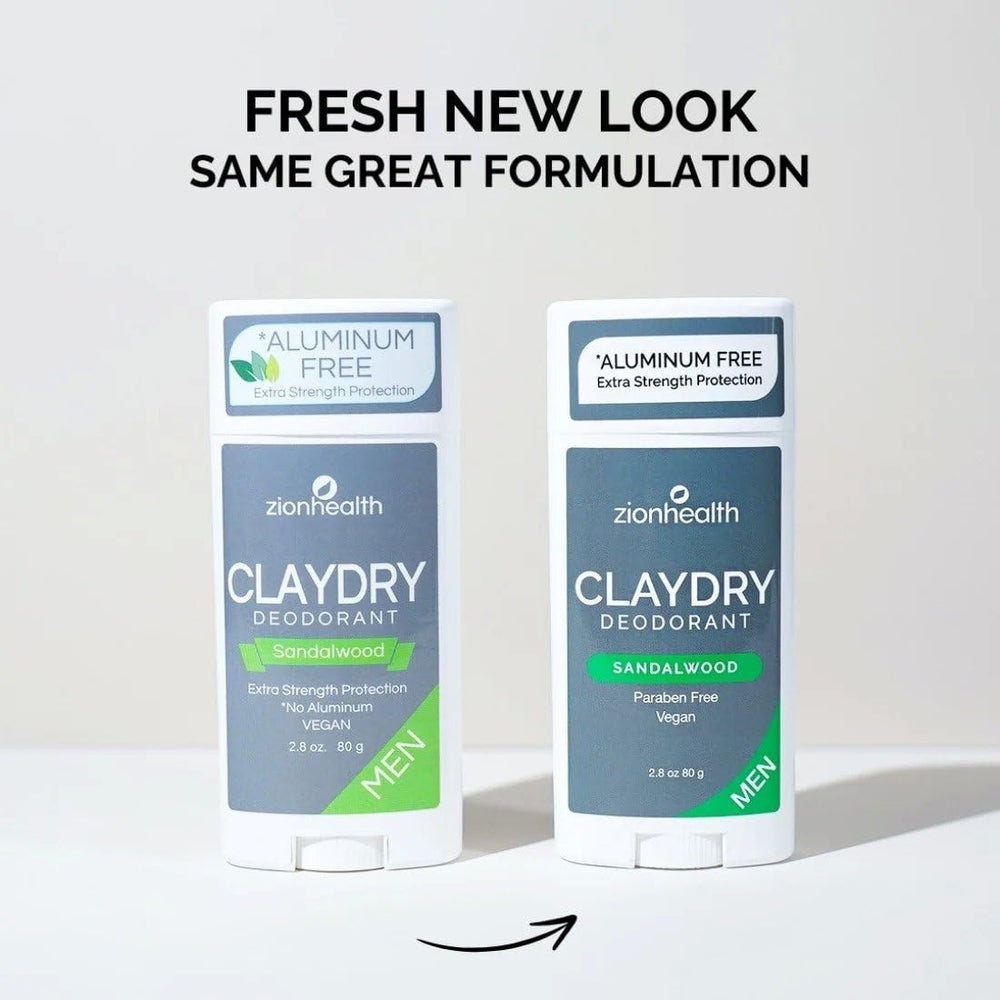Zion Health natural clay minerals provide light moisture absorption and odor control.