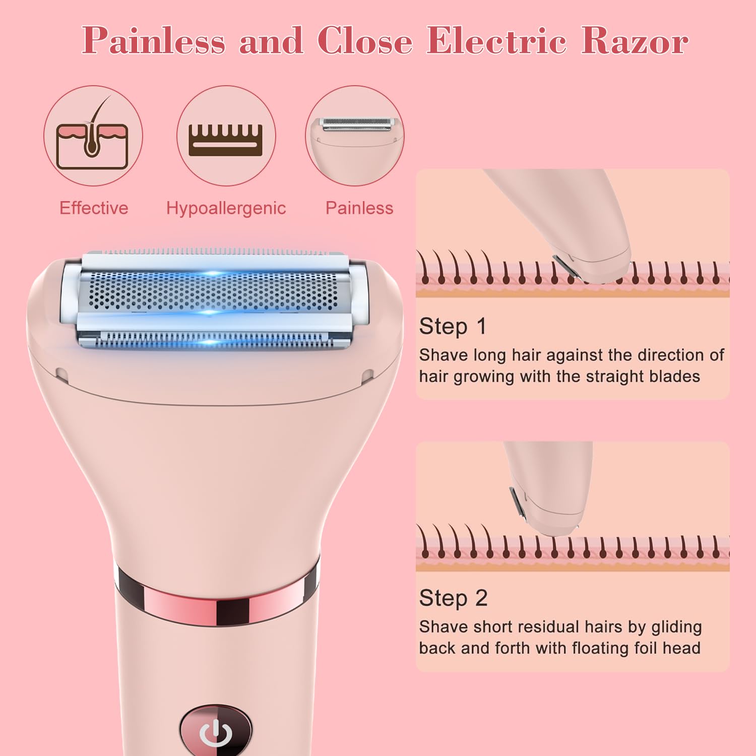 Zivelier waterproof design enables easy cleaning after trims