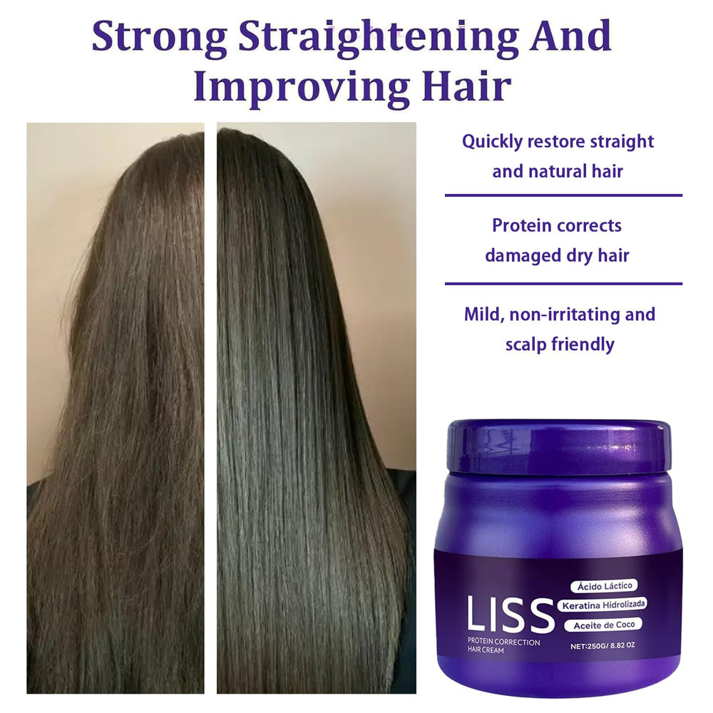 ZIXGIAH Liss Alisado packaging highlights formaldehyde-free formula for safer styling.