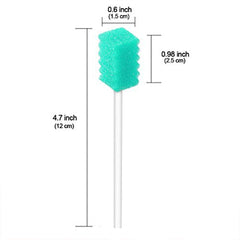ZIZNBA sponge head close-up shows absorbent polyurethane tip for thorough cleaning.