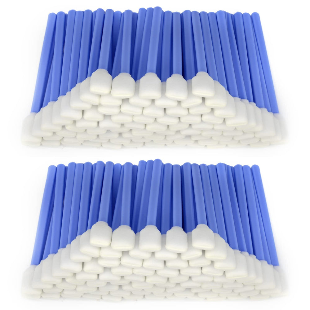 ZIZNBA foam cleaning swab head close-up for precision nozzle cleaning.