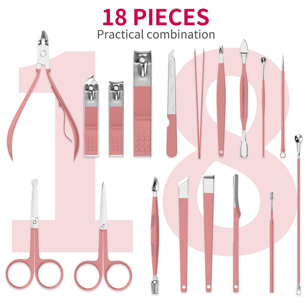 ZIZZON 18-in-1 tools close-up show stainless steel precision blades for clean trims.