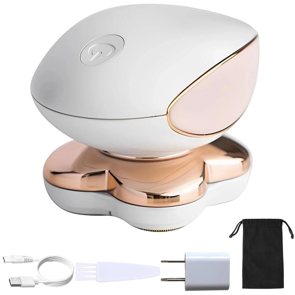 Zjyufy Electric Razor with built-in LED lights guides precise shaving for legs and underarms