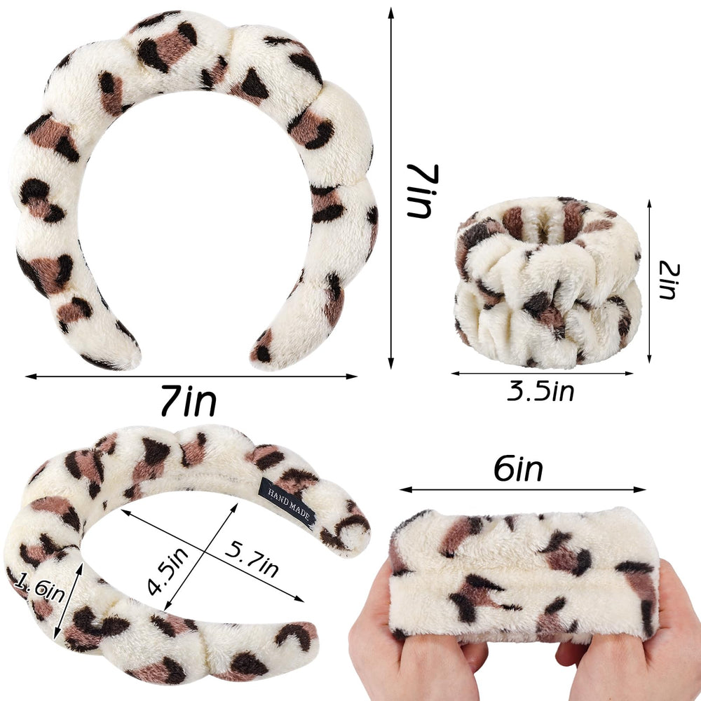 Zkptops headband worn during makeup routine for secure hands-free use