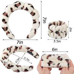 Zkptops headband worn during makeup routine for secure hands-free use