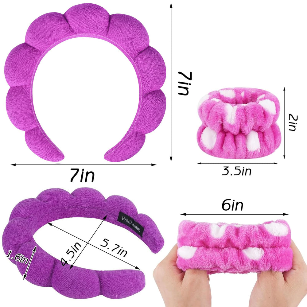 Zkptops non-slip headband stays secure during use
