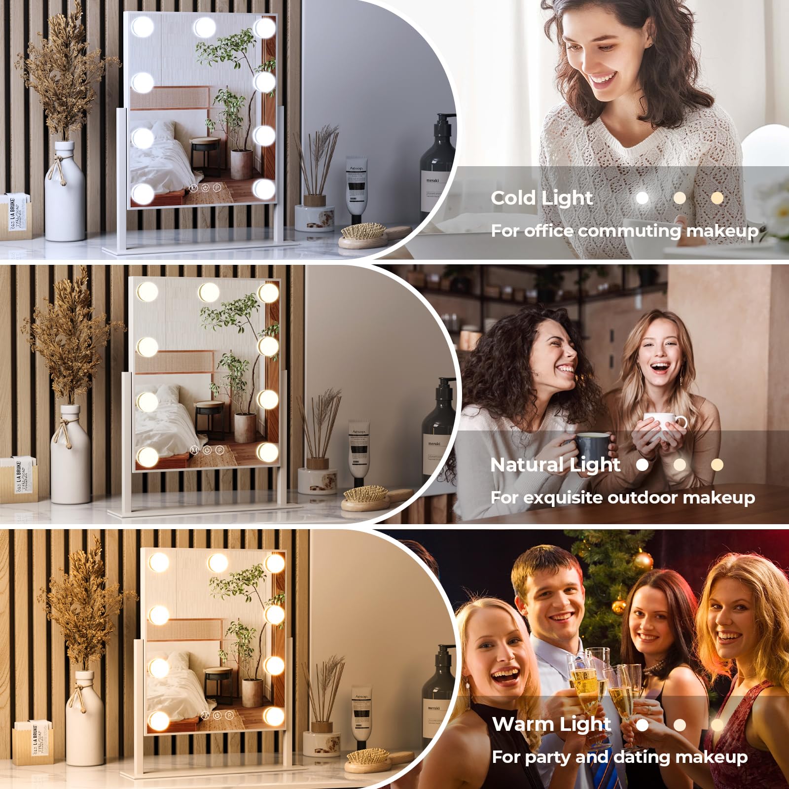 ZL ZELing smart touch control highlights memory and mode switching