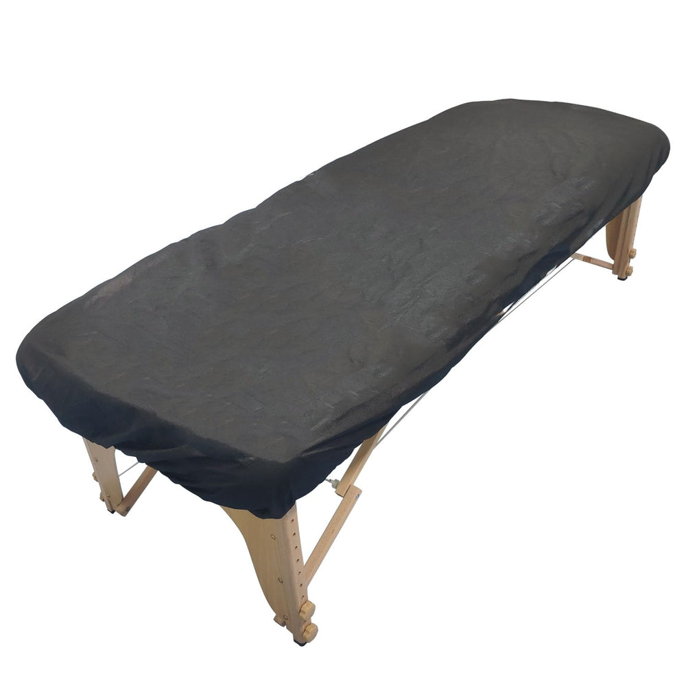 ZMDREAM disposable fitted sheet with elastic sides for secure, hygienic sessions on standard tables.