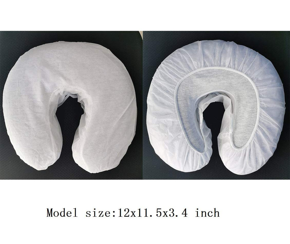 ZMDREAM headrest cover closeup 25gsm highlights lightweight, single-use hygiene.