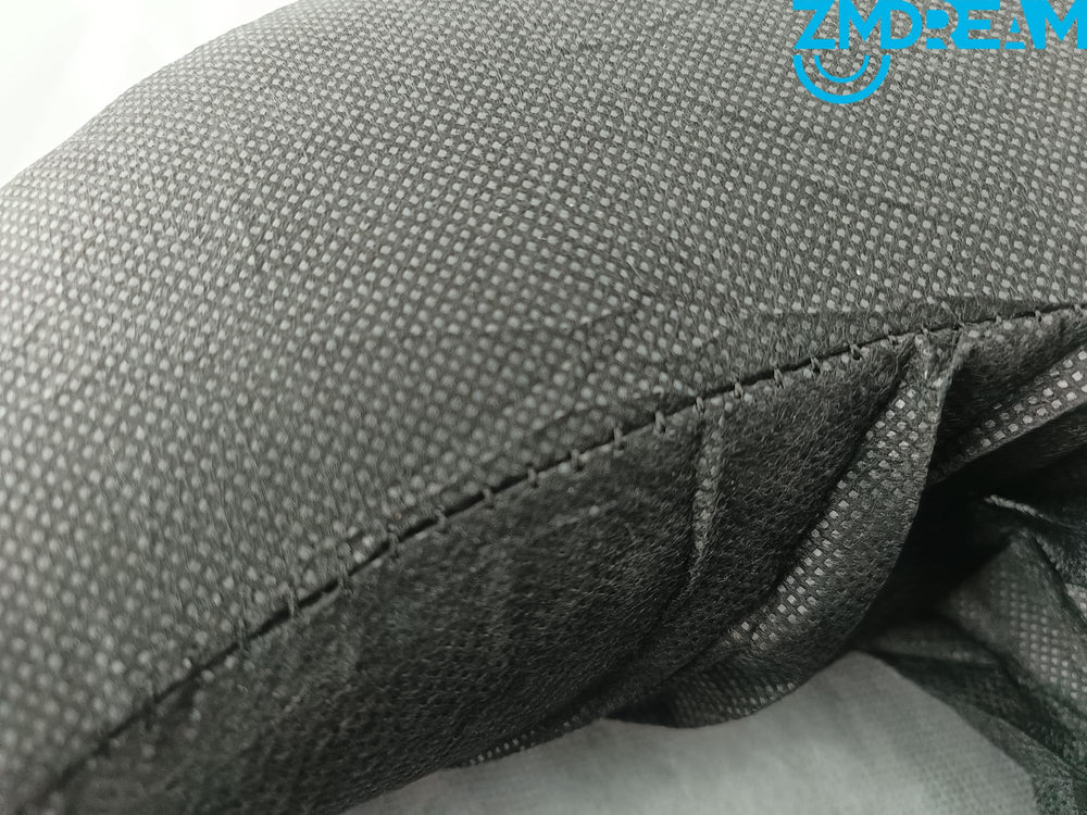 ZMDREAM headrest cover laid flat demonstrating universal fit on standard cradles.