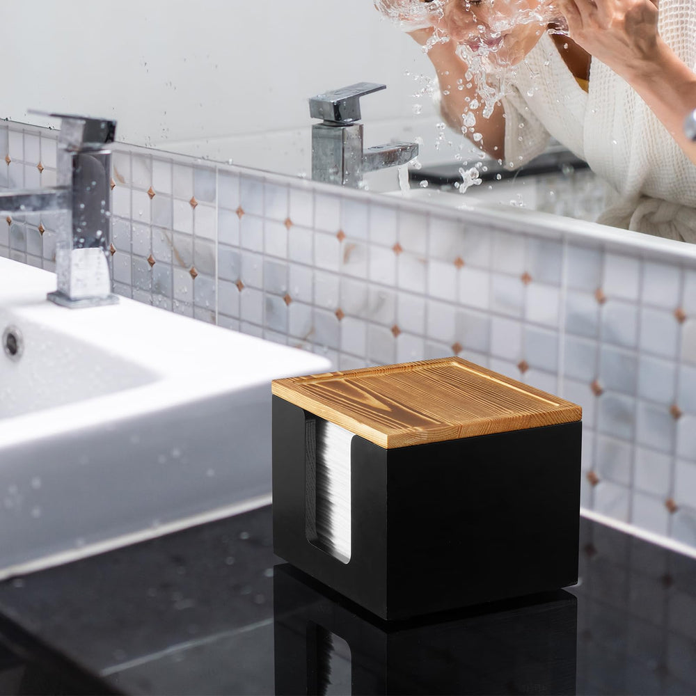 ZMZKKLL lifestyle shot demonstrates compact storage for cosmetics and towels