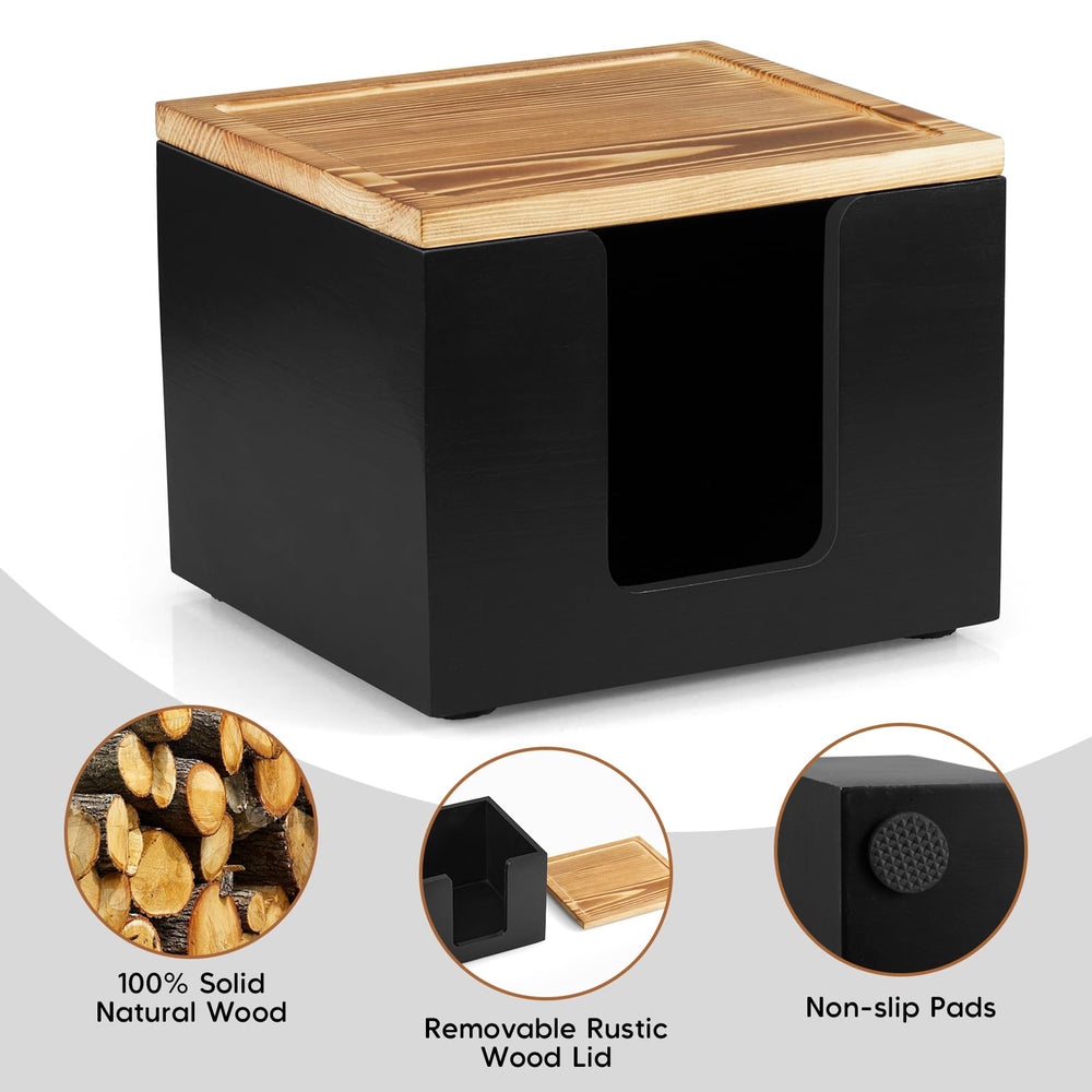 ZMZKKLL rustic modern vanity decor enhances bathroom organization and style