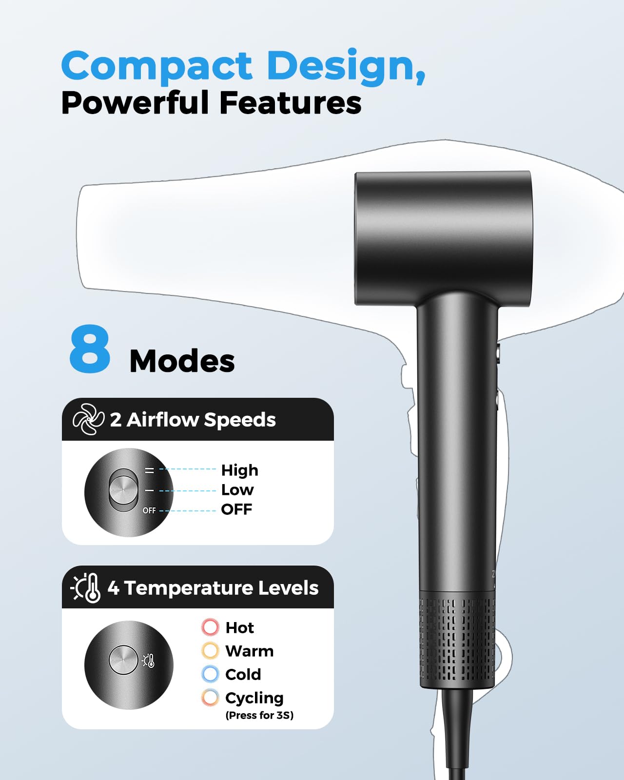 ZMZW ultra-light weight design enables comfortable all-day styling