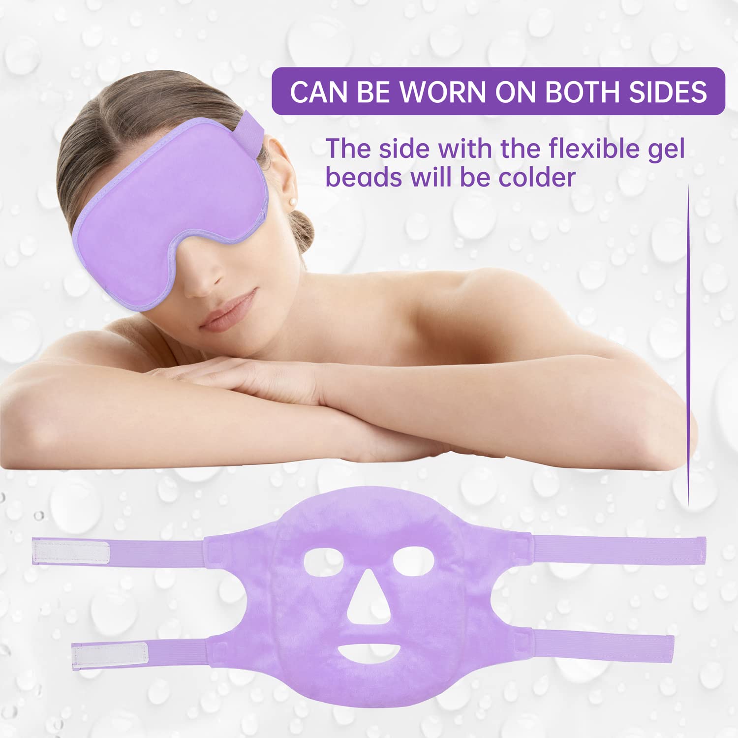 ZNÖCUETÖD medical-grade gel beads emphasize safety and reusable comfort.