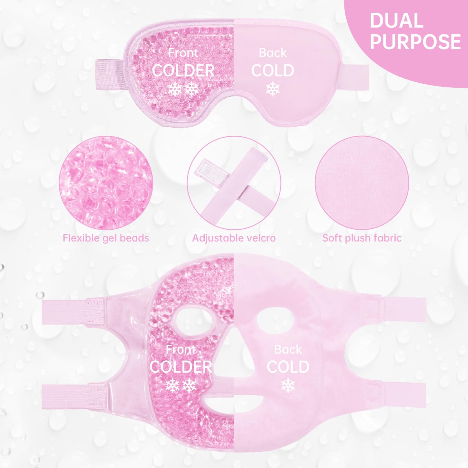 ZNÖCUETÖD plush backing image highlights soft fabric contact with skin