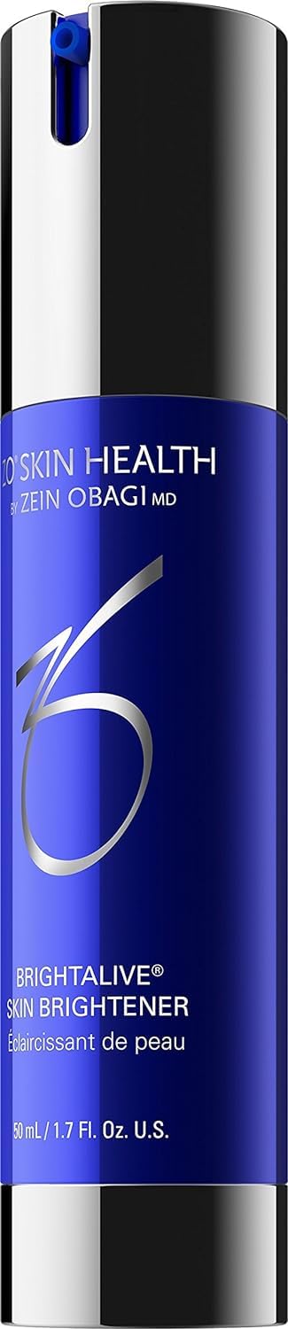 ZO Skin Health Brightalive bottle pump suggests brightening and even skin tone potential