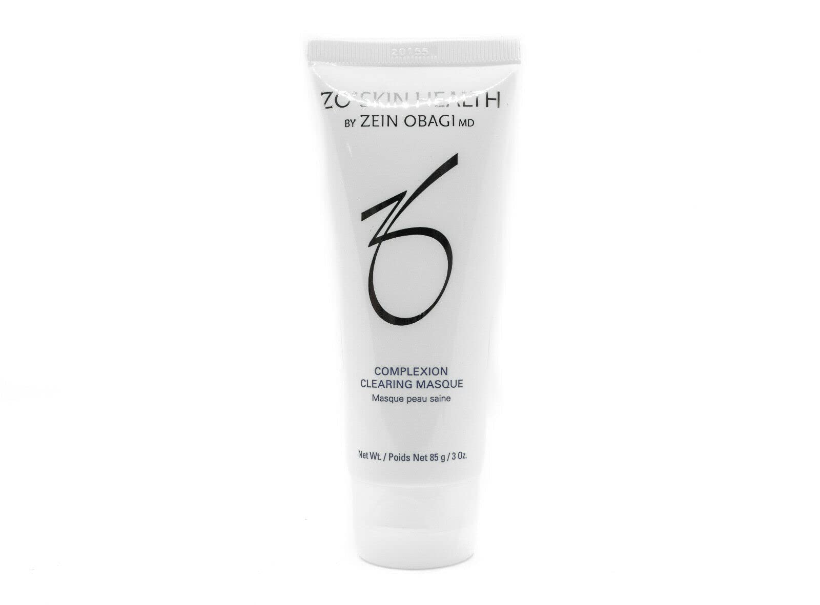ZO Skin Health Complexion Clearing Masque application on face demonstrates smoothing action