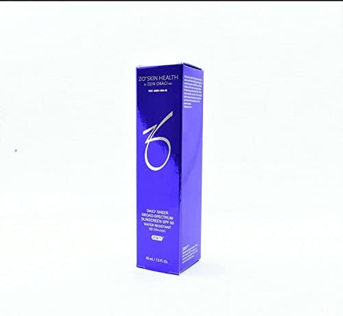 ZO Skin Health Daily Sheer SPF 50 being applied with fast-drying, sheer finish