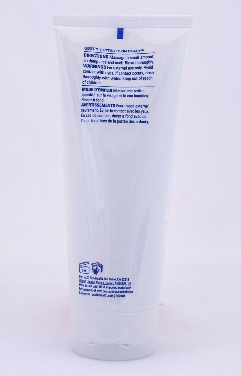 ZO SKIN HEALTH exfoliating cleanser packaging front suitable for normal to oily skin