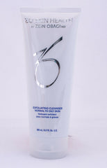 ZO SKIN HEALTH exfoliating cleanser texture close-up demonstrates smoothing action