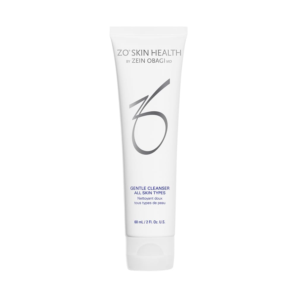 ZO SKIN HEALTH Gentle Cleanser travel-size bottle, unscented daily cleanser for all skin types