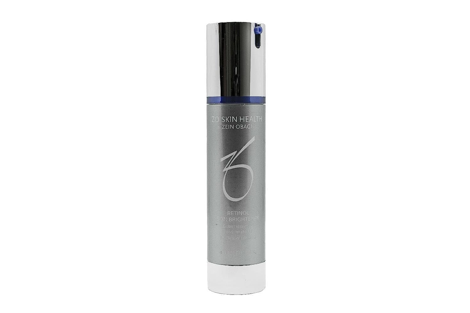 ZO Skin Health retinol serum texture close-up shows lightweight, fast-absorbing formula