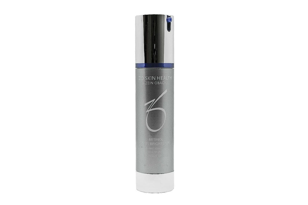 ZO Skin Health retinol serum texture close-up shows lightweight, fast-absorbing formula