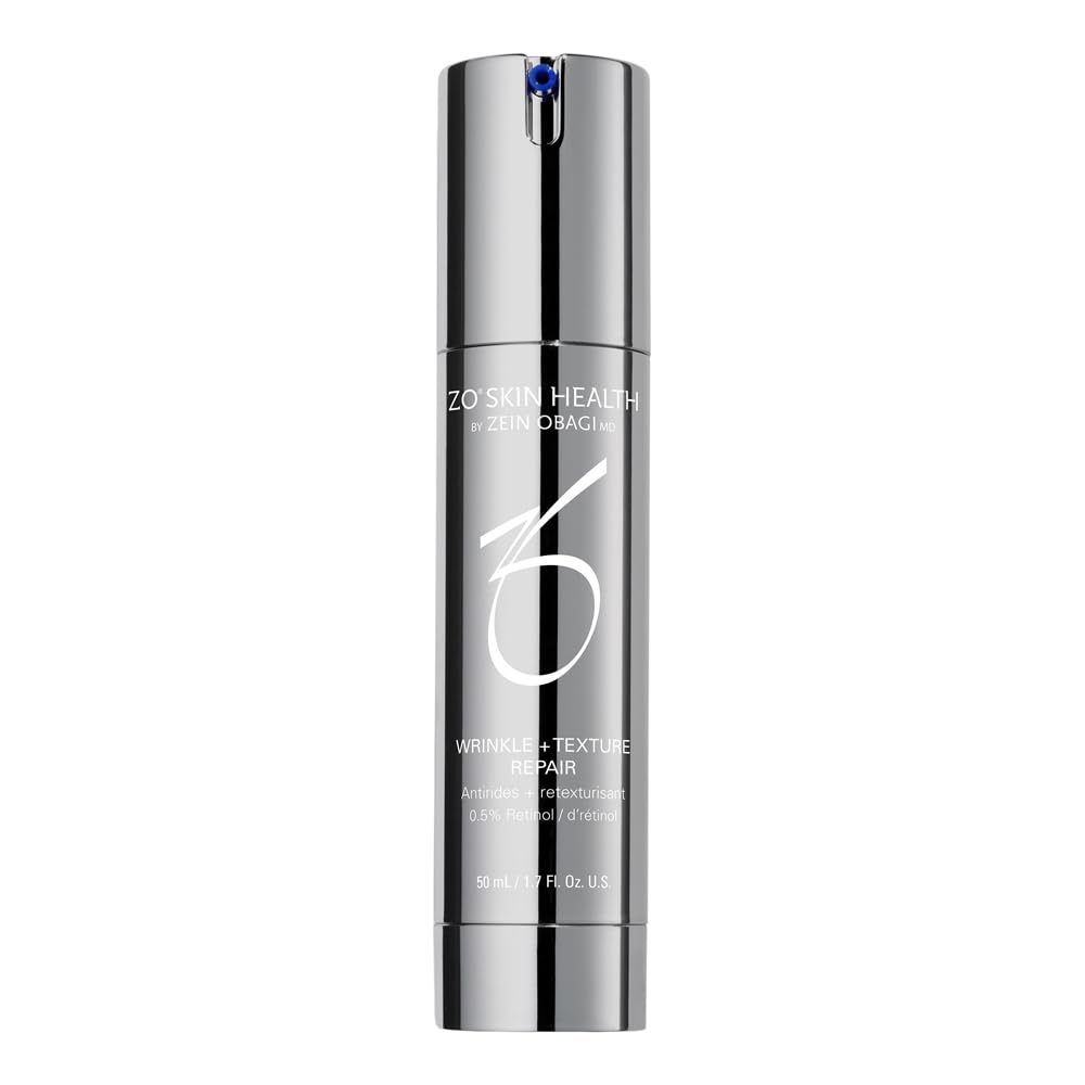 ZO Skin Health Wrinkle + Texture Repair bottle for smoother skin texture